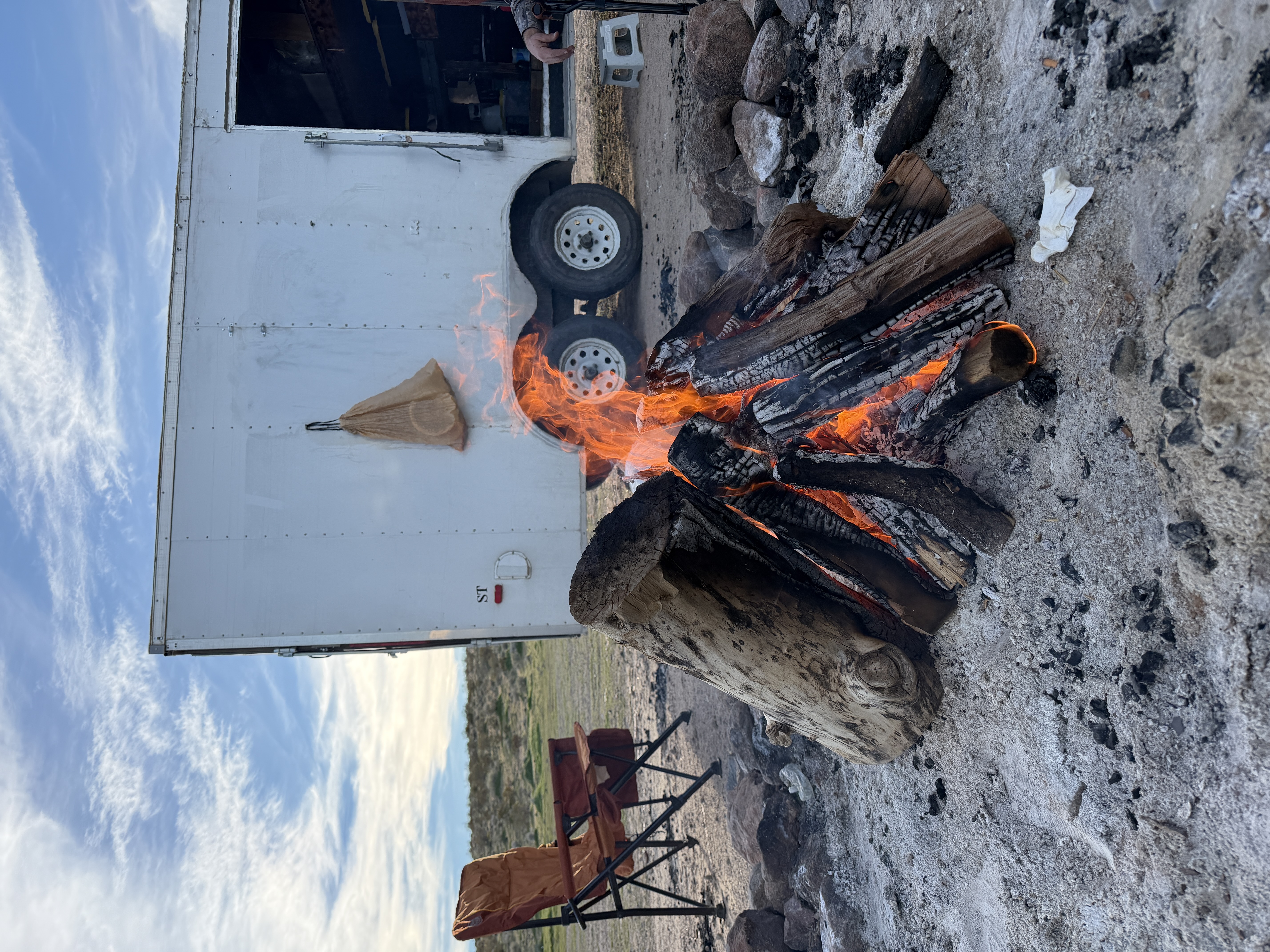 Bro Pod dropped at a desert site