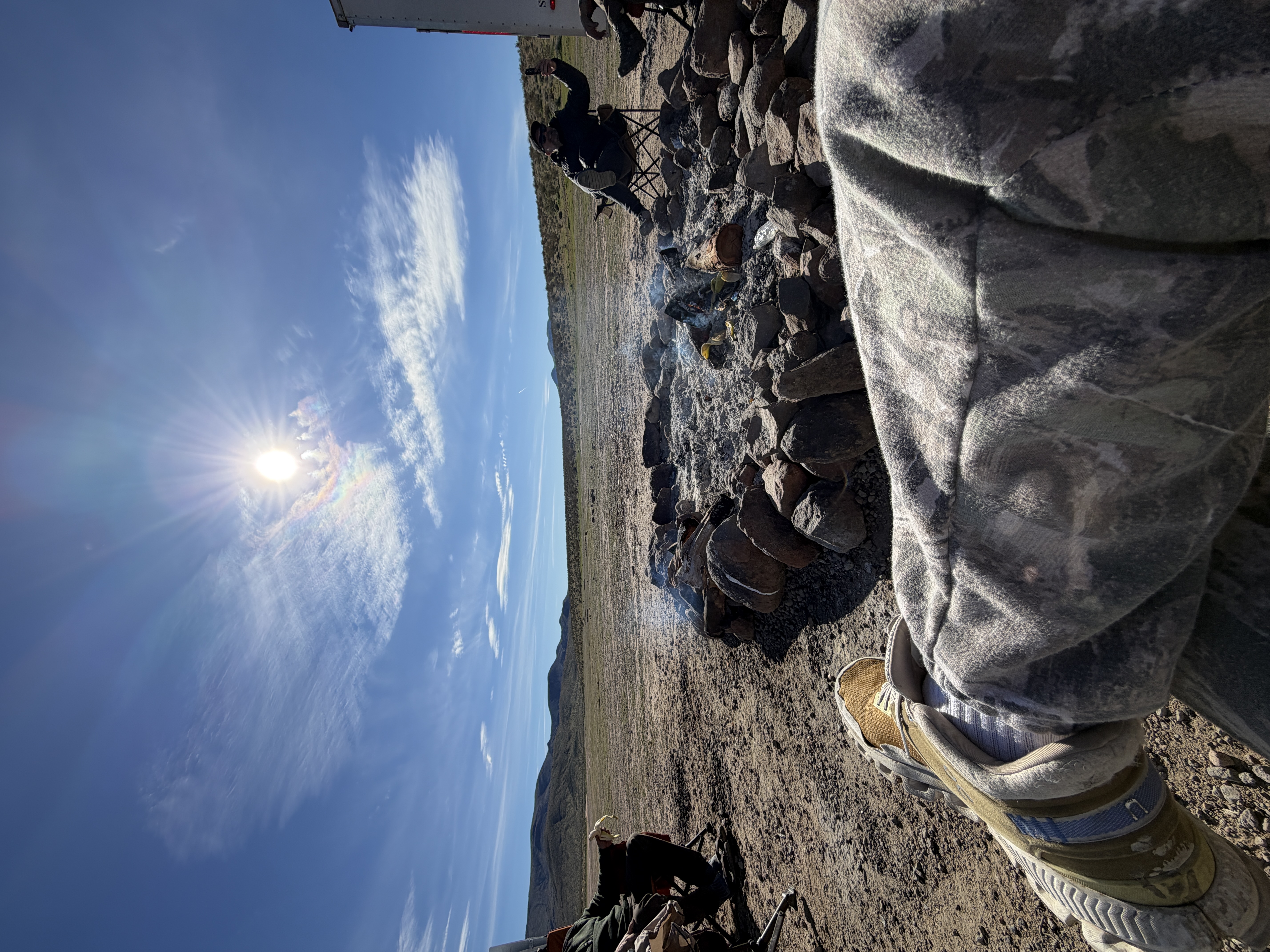 Interior view of Bro Pod resting space